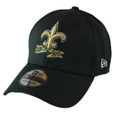 New Orleans Saints New Era 39THIRTY NFL Coaches Flex Fit Black Hat
